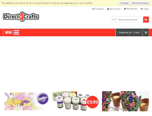 Tablet Screenshot of direct4crafts.com